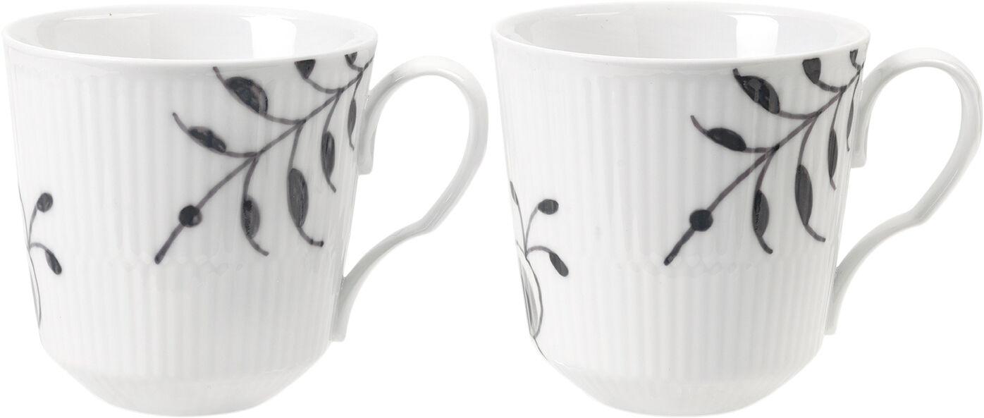 Sort Mega Riflet krus 35 cl 2-pak