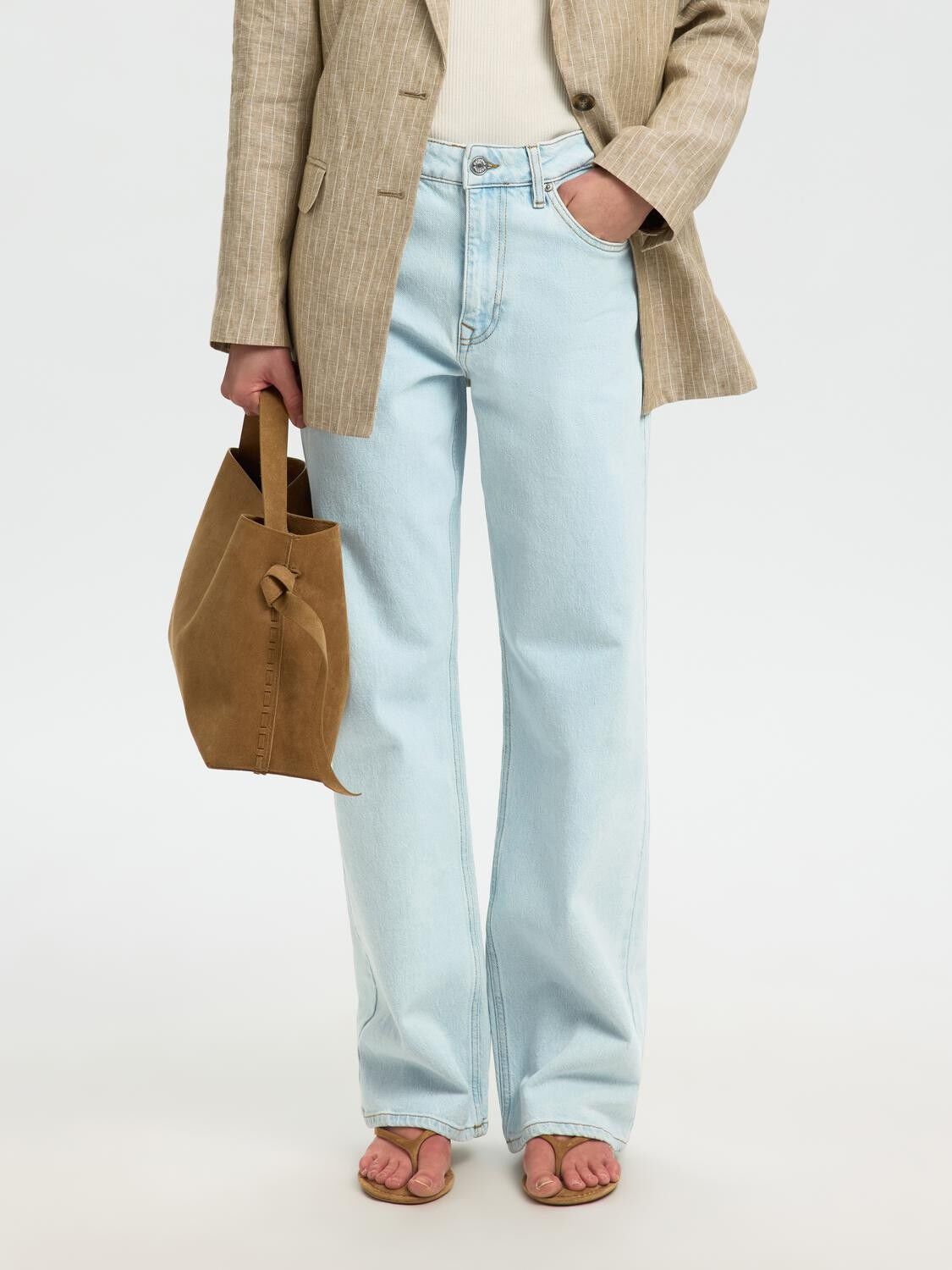 Slwwide Bea-Kori Skyblue 608 Hw Jns Noos