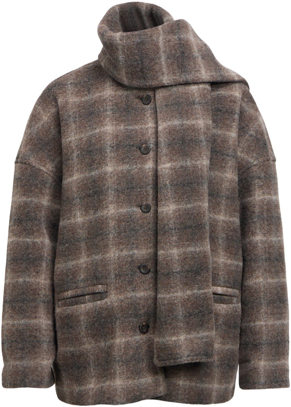 Objmaise L/S Lo Scarf Jacket Noos