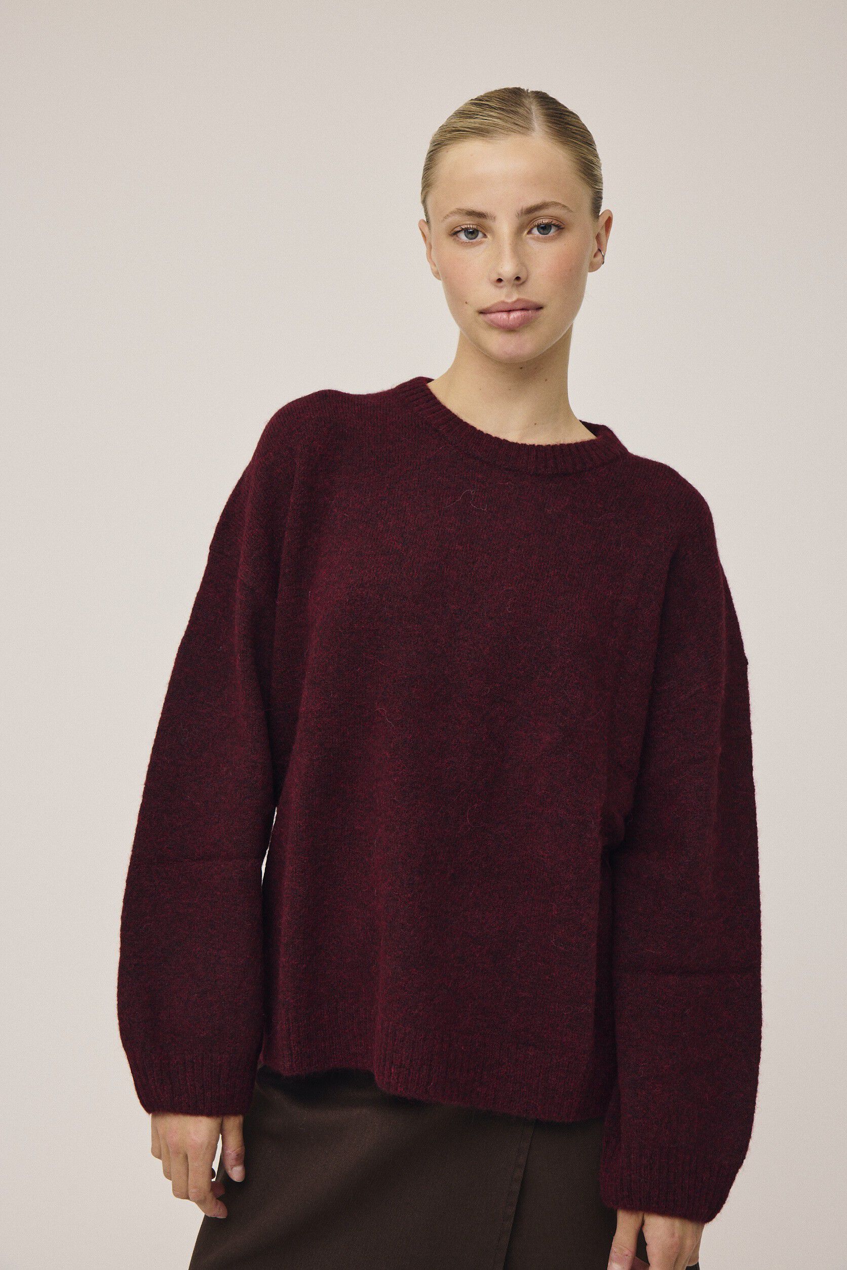 Cindi 8 Striksweater - Alpakamix RWS