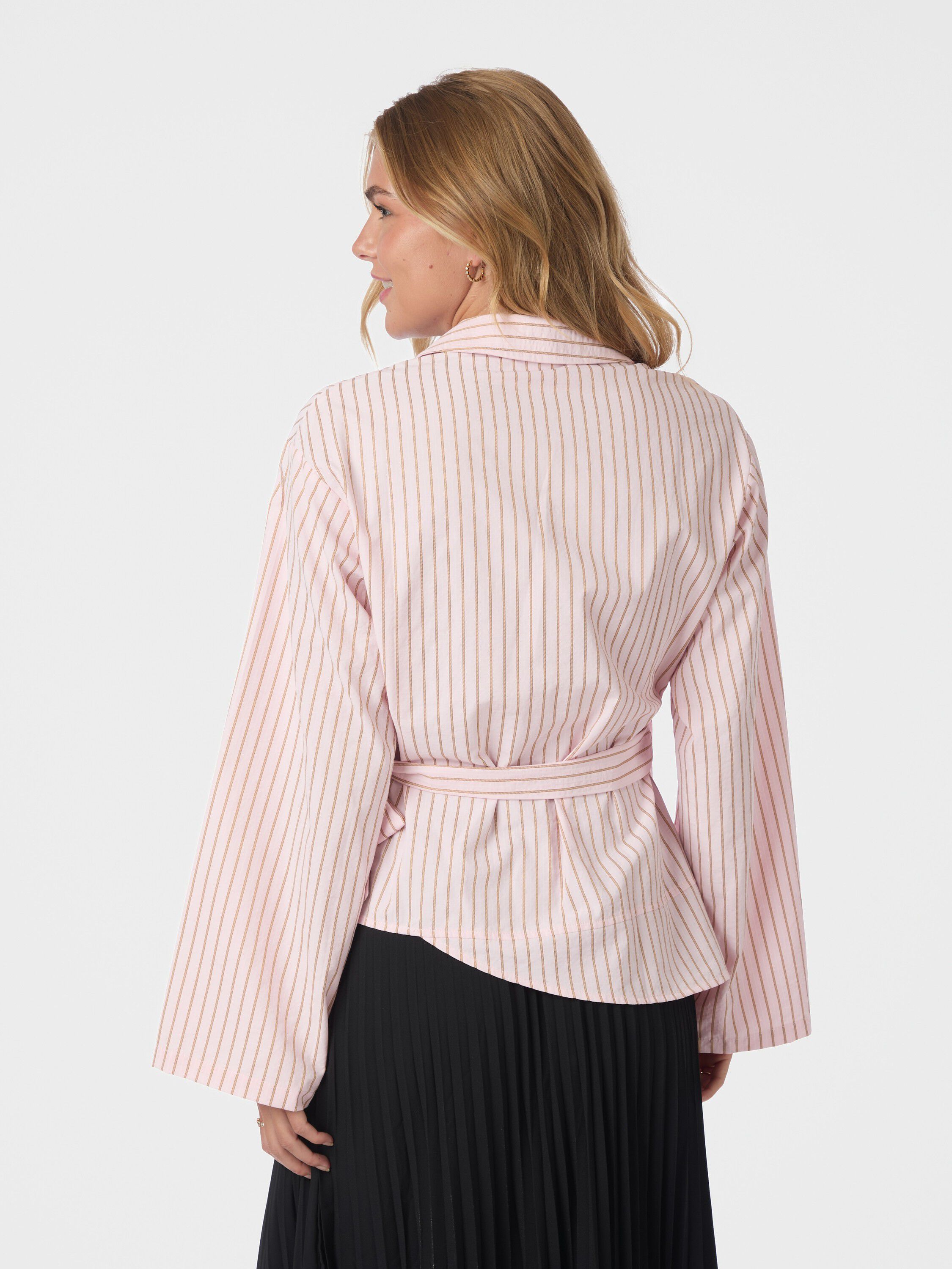 Tifuna Stripe Wrap Shirt