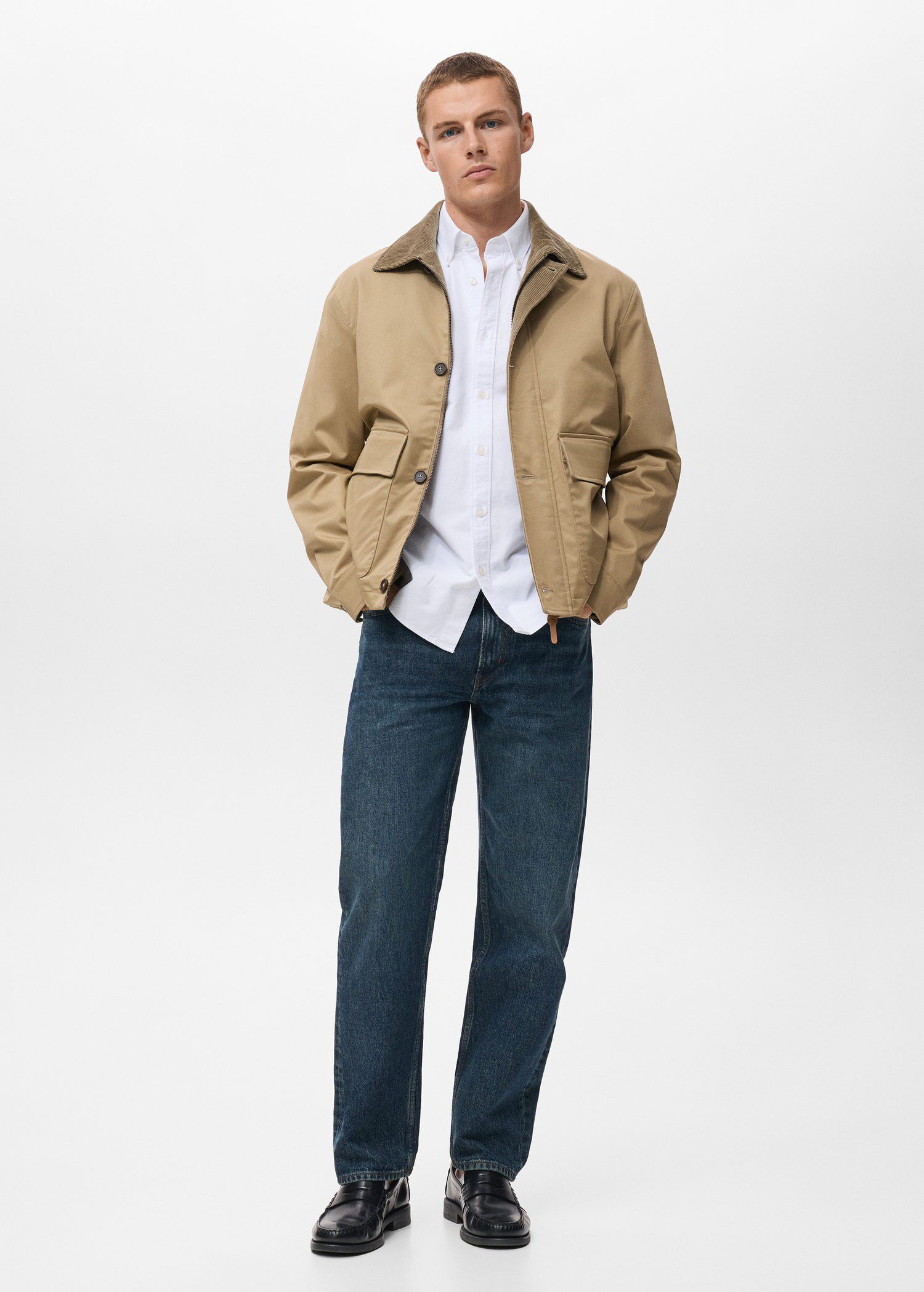 100% cotton Oxford shirt