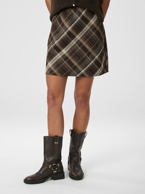 Lunna Check Skirt