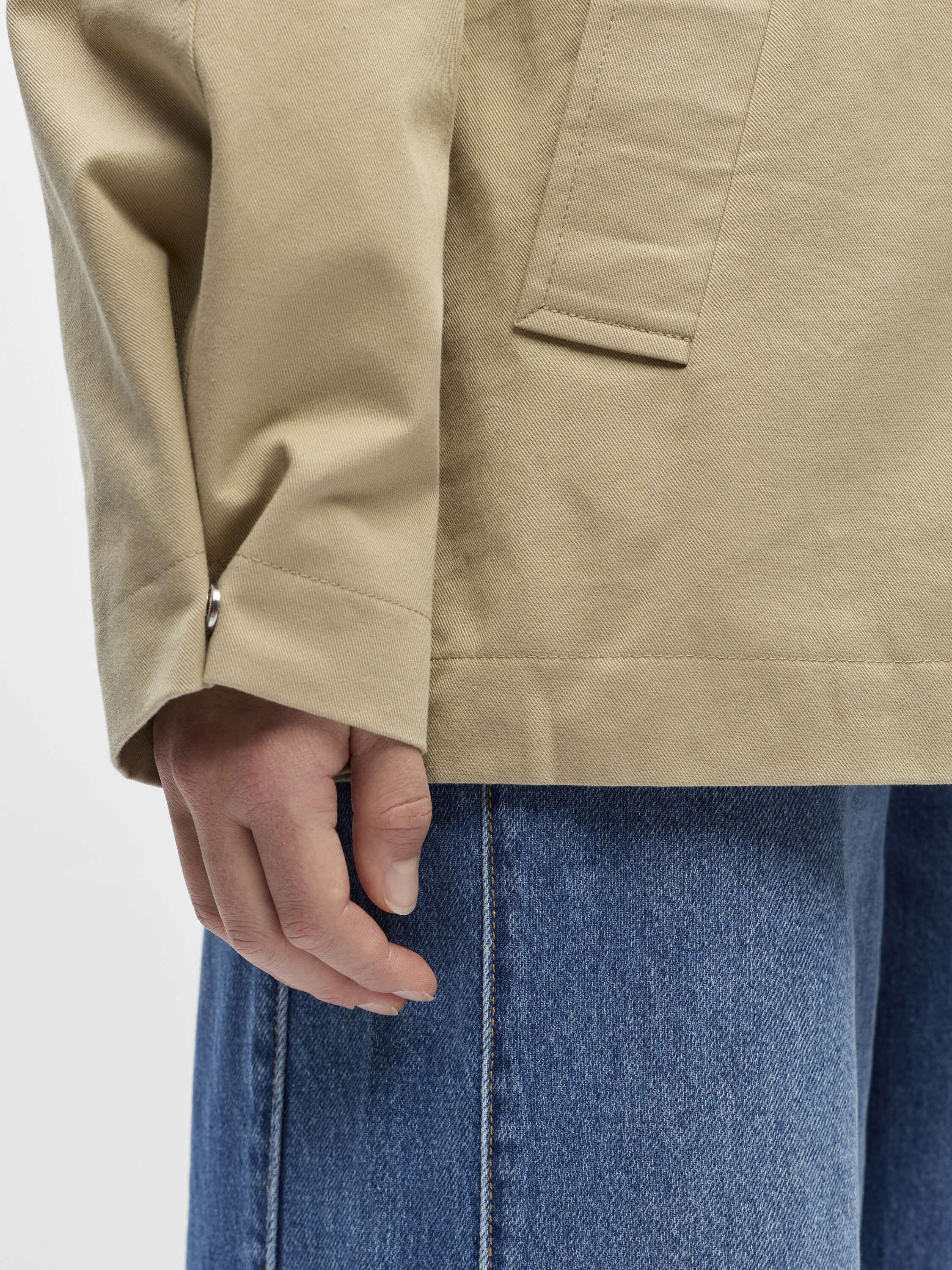 Objpaula Re L/S Trench Jacket Noos