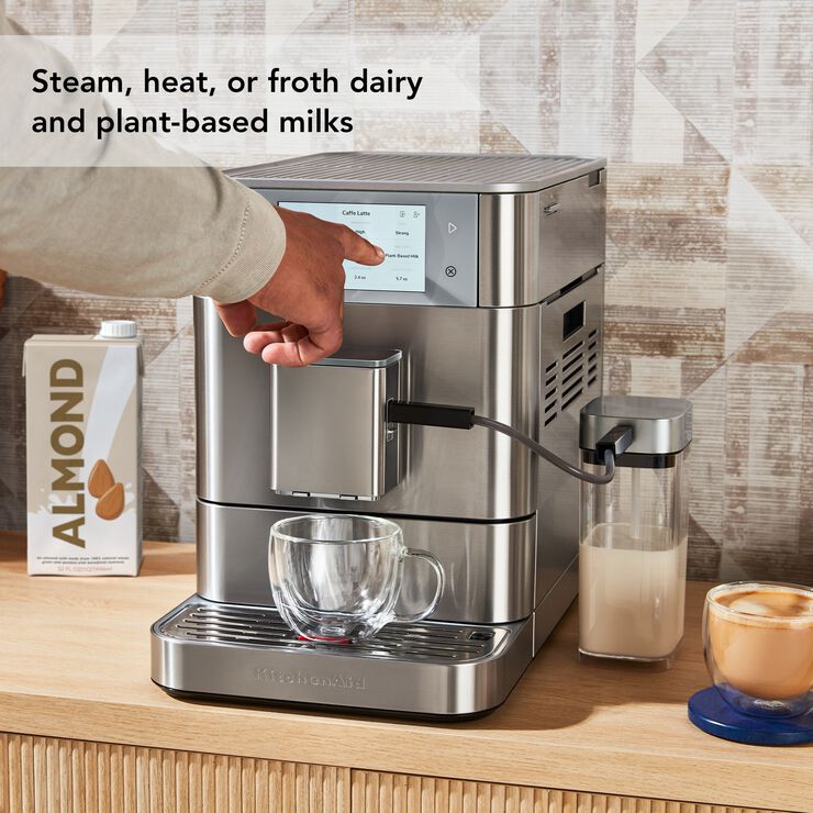 KITCHENAID fuldautomatisk espressomaskin-5KES8558ESX