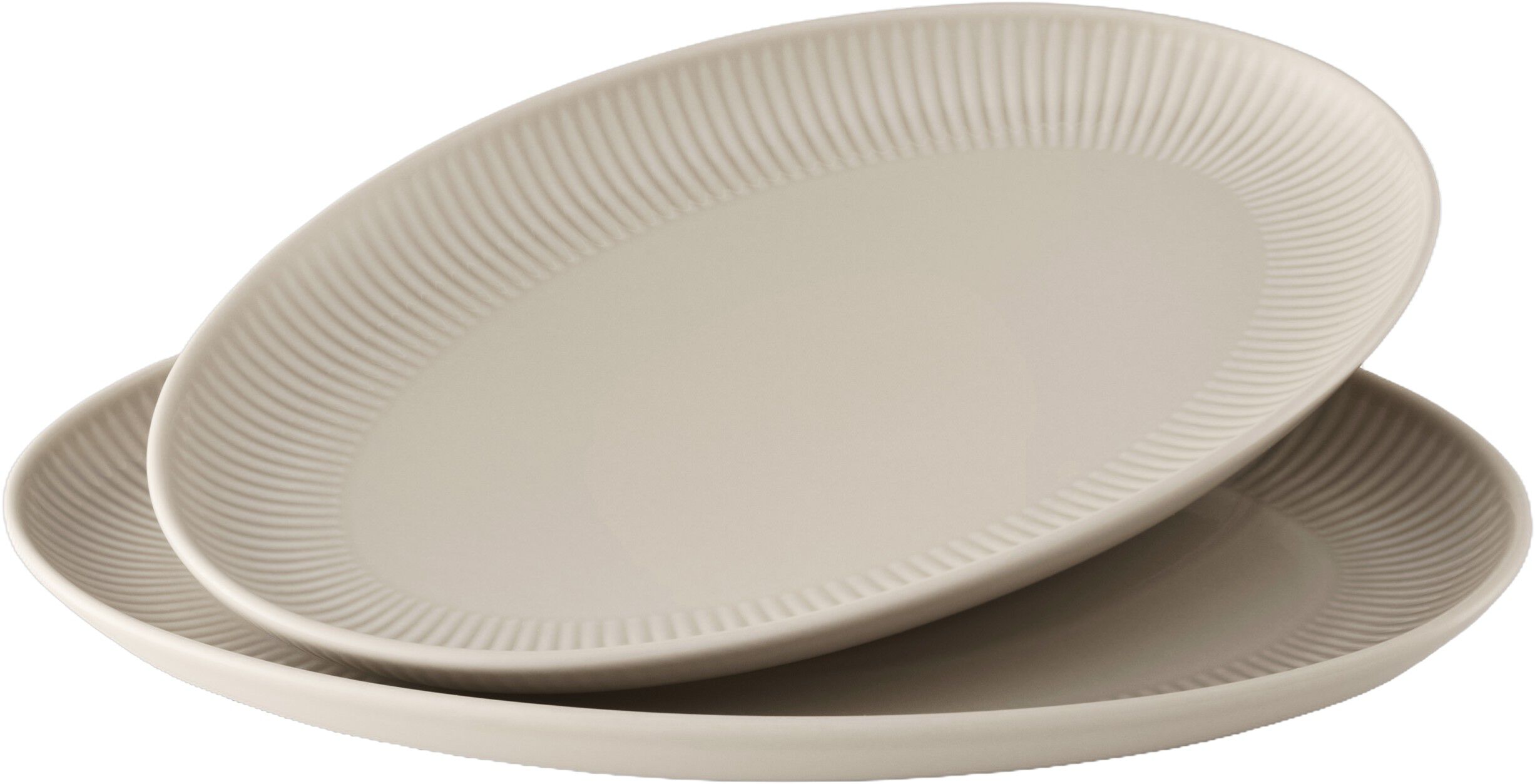 Legio Nova Palette Oval coupe tallerken 24,5 cm Beige