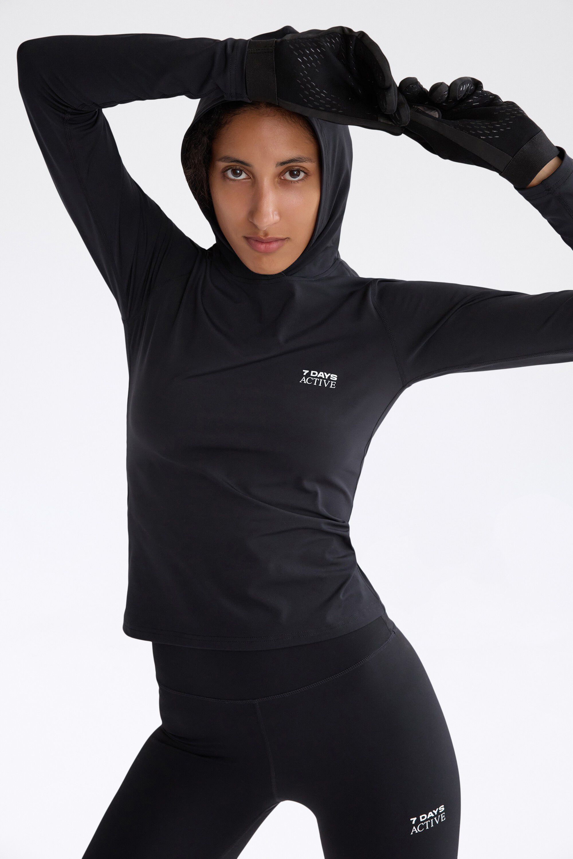 Womens Long Sleeve Training Hoodie