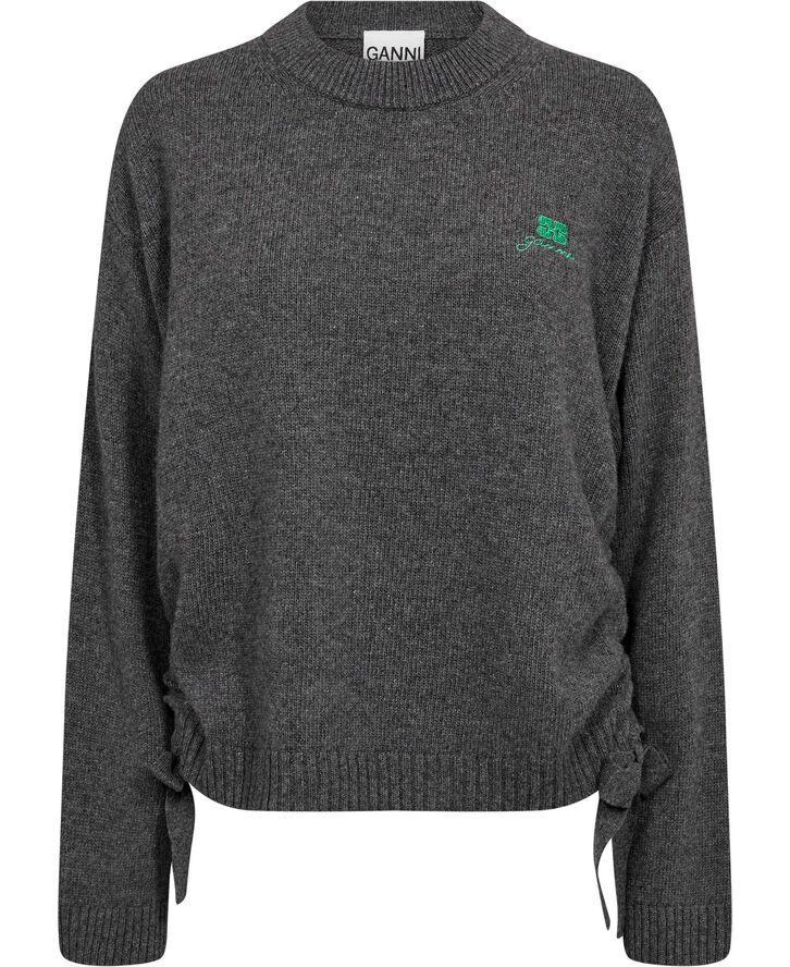 Future Wool Mix Oversized O-Neck