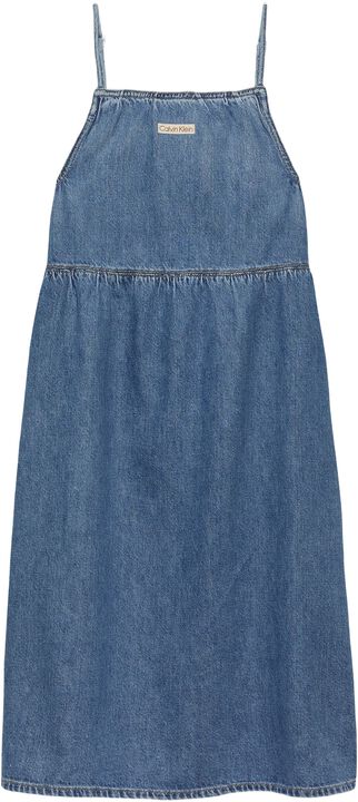 DENIM DRESS SOFT BLUE