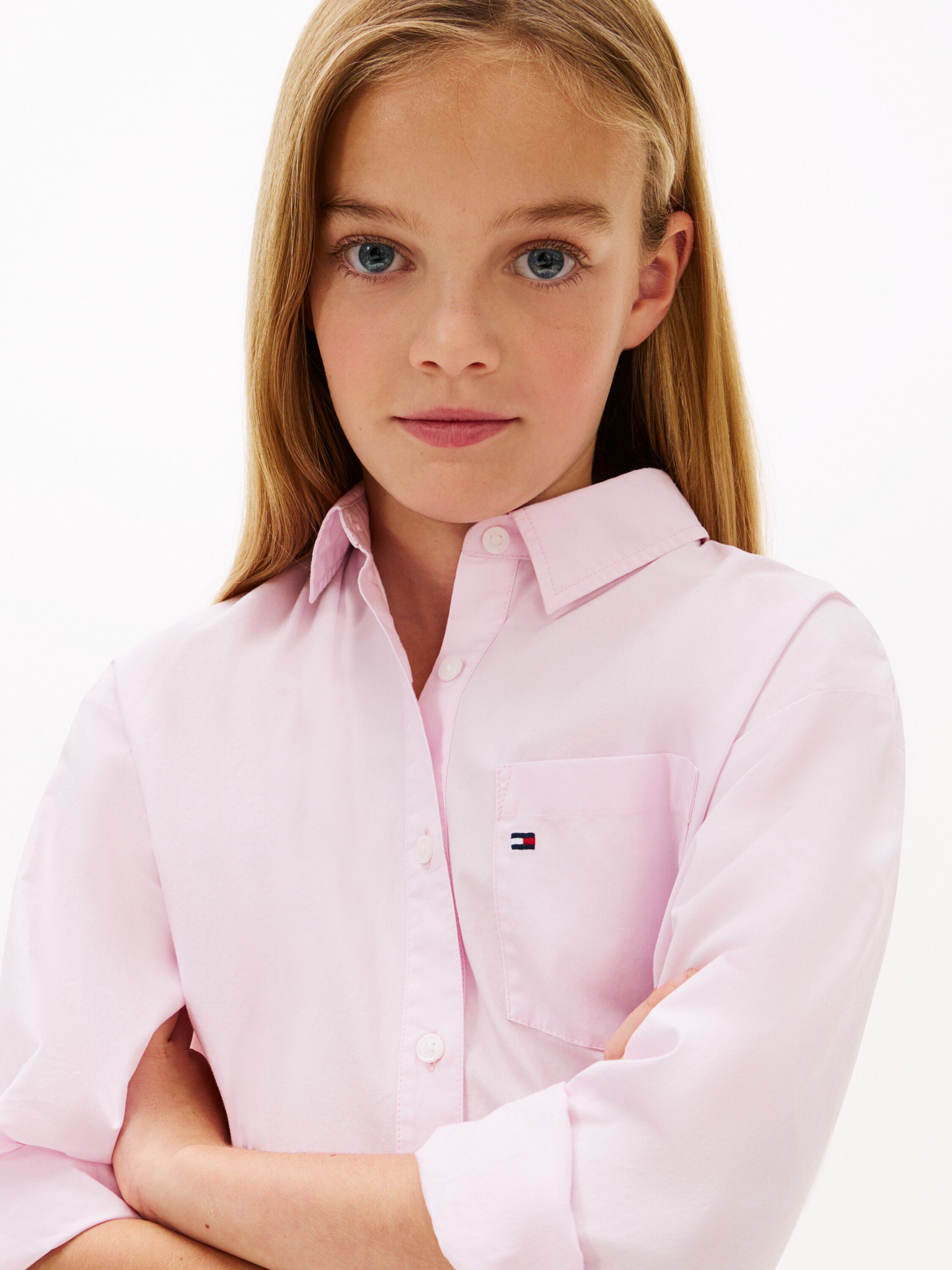 POPLIN SHIRT LS