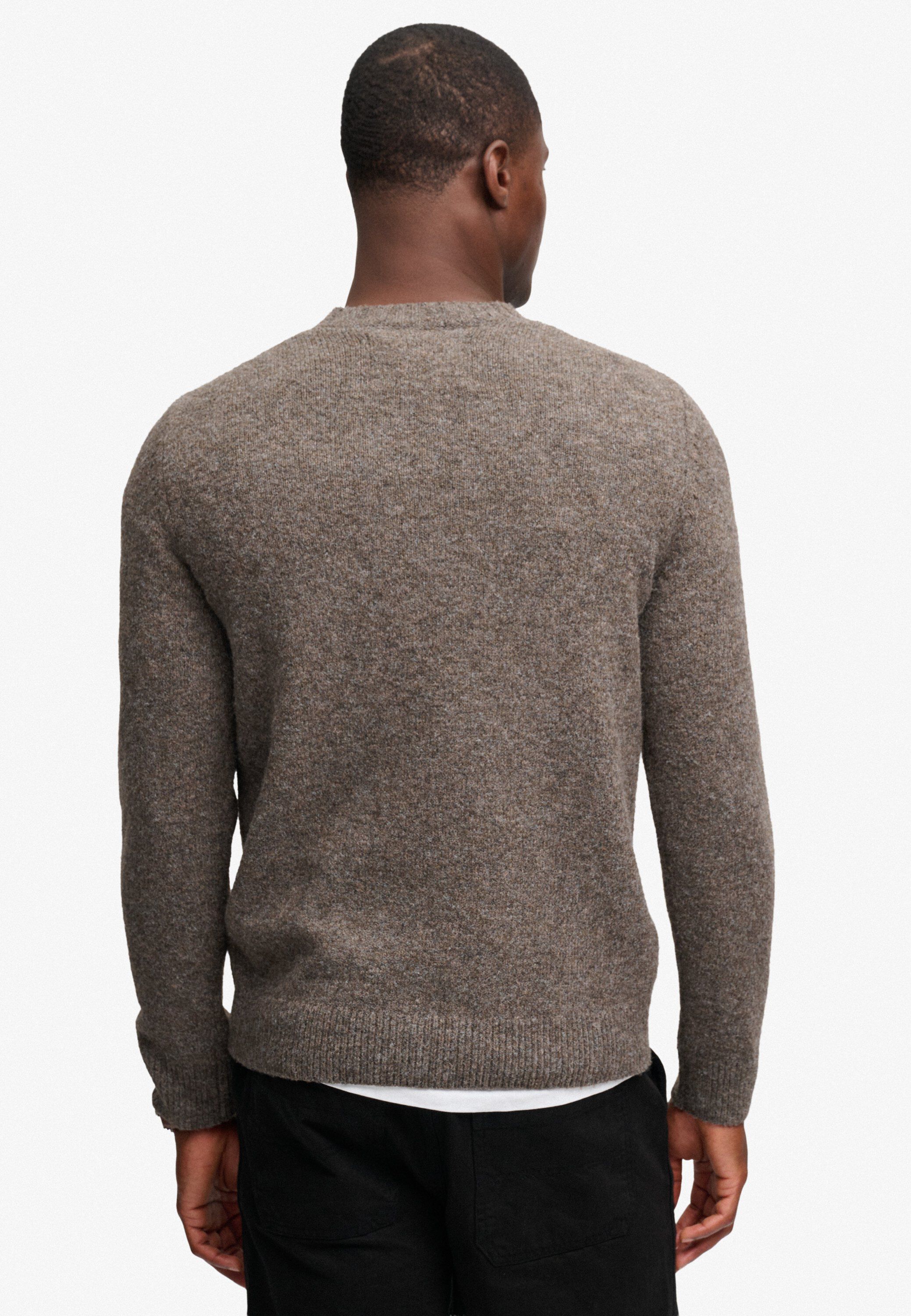 BRUSHED KNITTED JUMPER