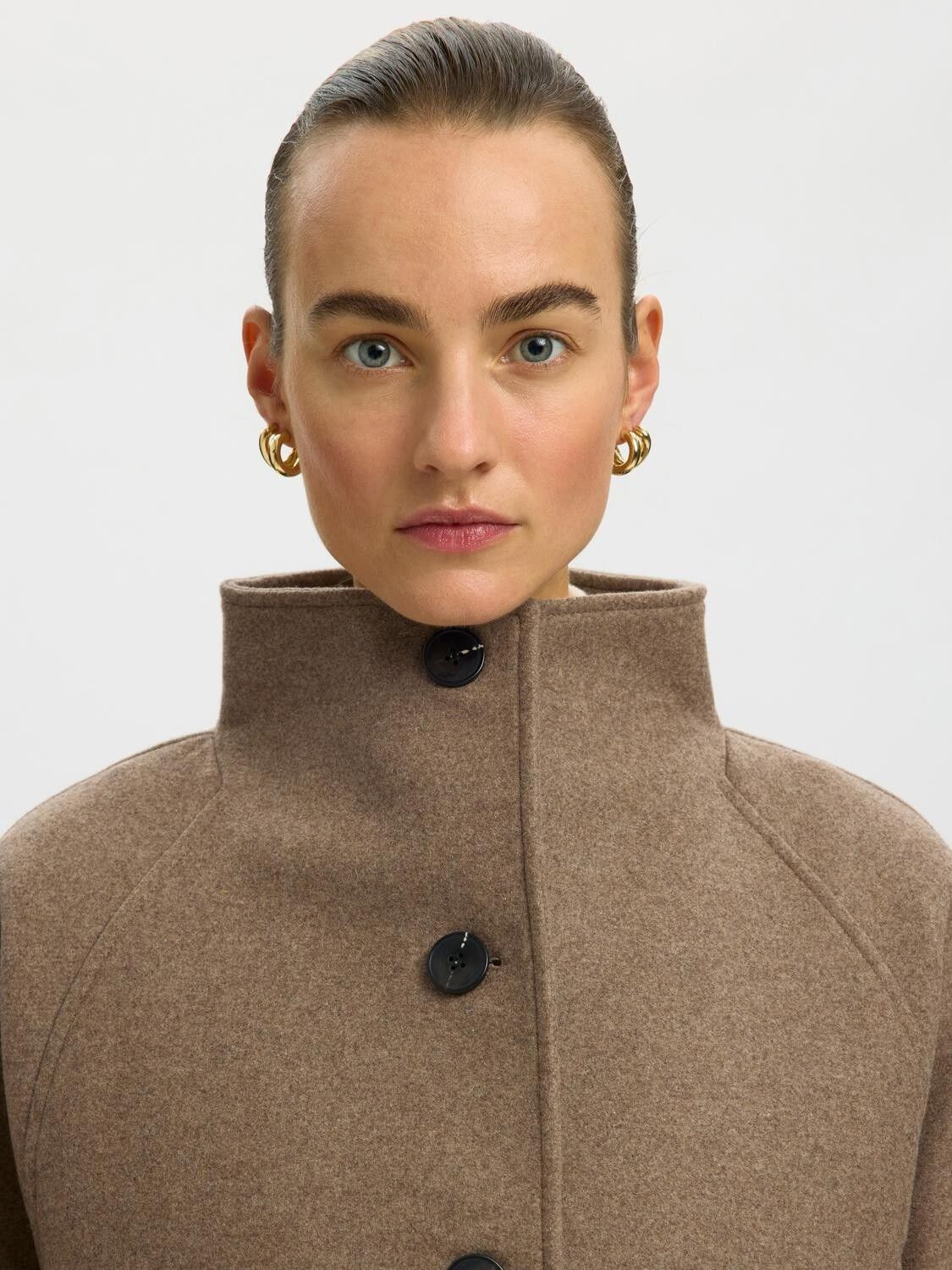 Slwzia-Vinni Wool Blend Coat Noos