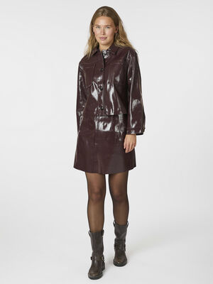 Emilia Patent Jacket