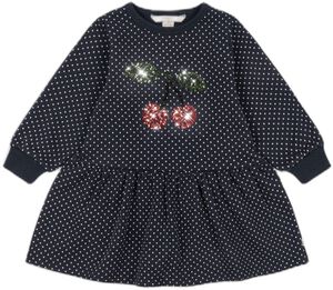 LOU DOT SEQUIN SWEAT DRESS GOTS