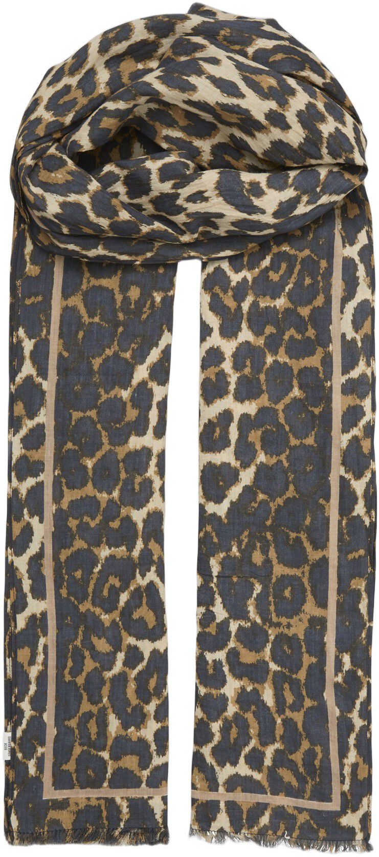 Leopa Long Cotta Scarf
