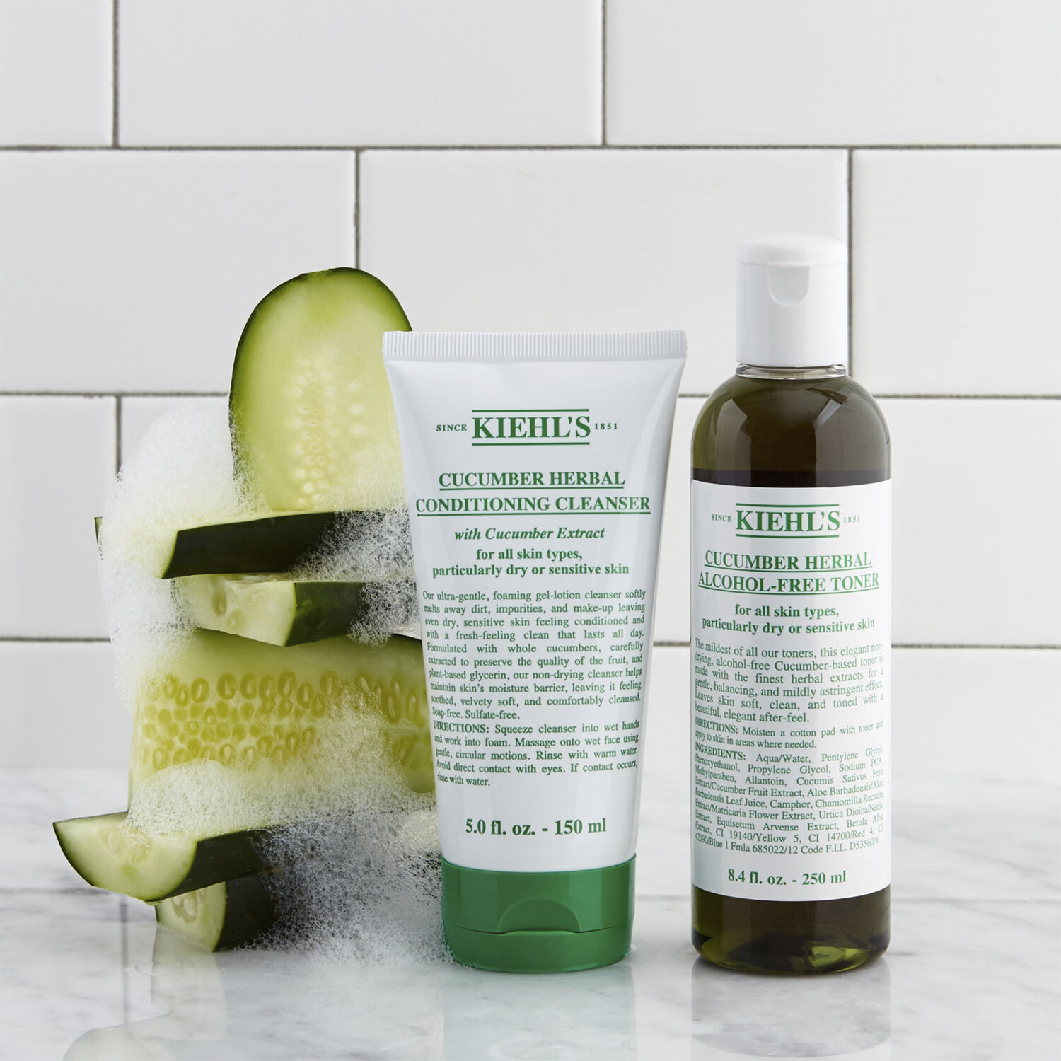 Cucumber Herbal Cleanser 150 ml.