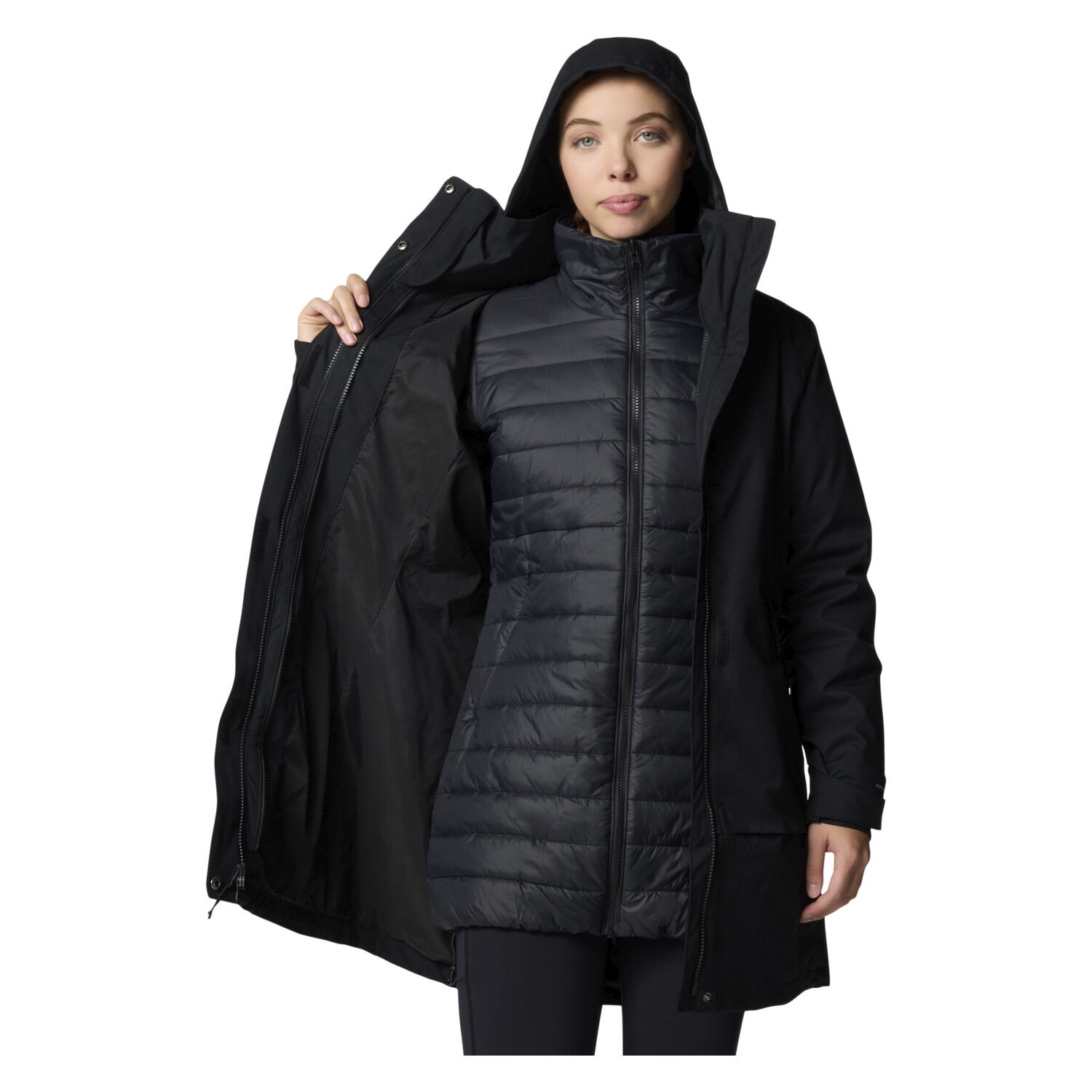 Columbia Pulaski II Interchange 3-i-1 vinterjakke, dame