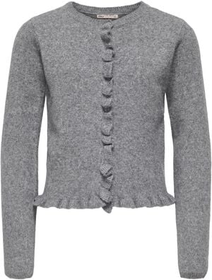 KOGSHELDA LIFE LS O-NECK RUFFLE CAR