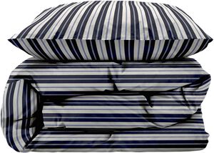 Påslakanset 140x200 Flow Navy blue