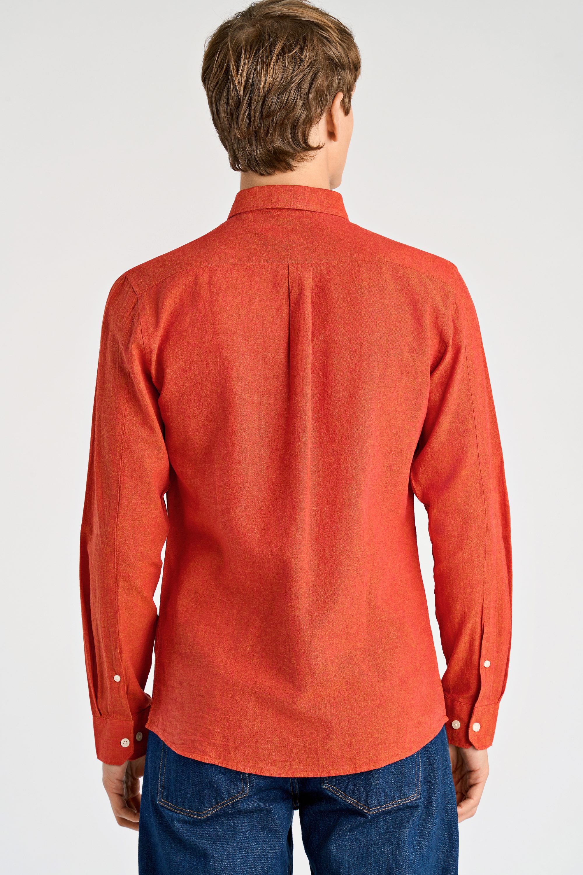 Cotton/linen shirt L/S