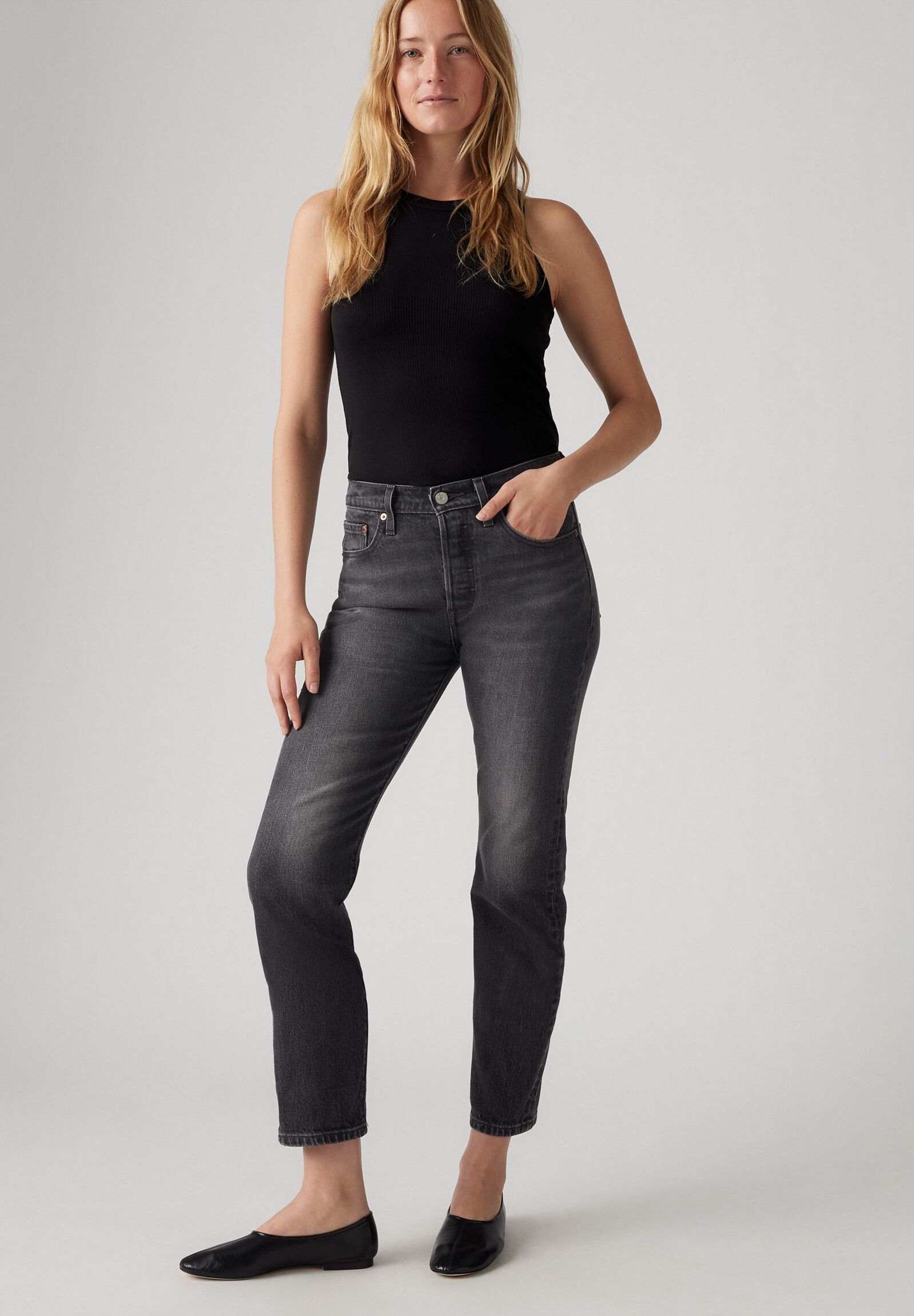 501 CROP LONG LIVE THE QUEEN