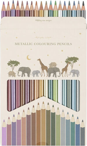 METALLIC COLORING PENCILS