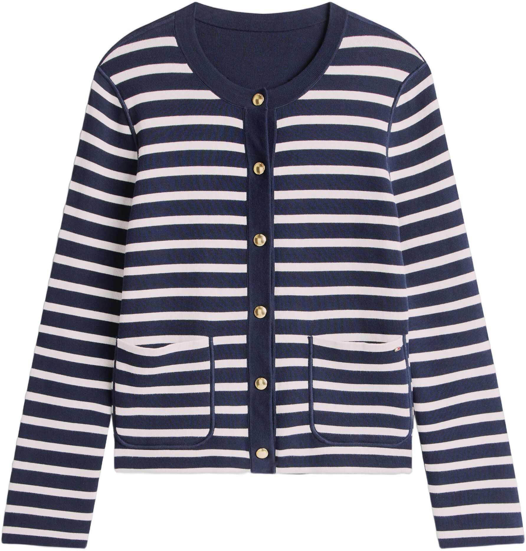 CO JERSEY REVERSIBLE LS CARDI