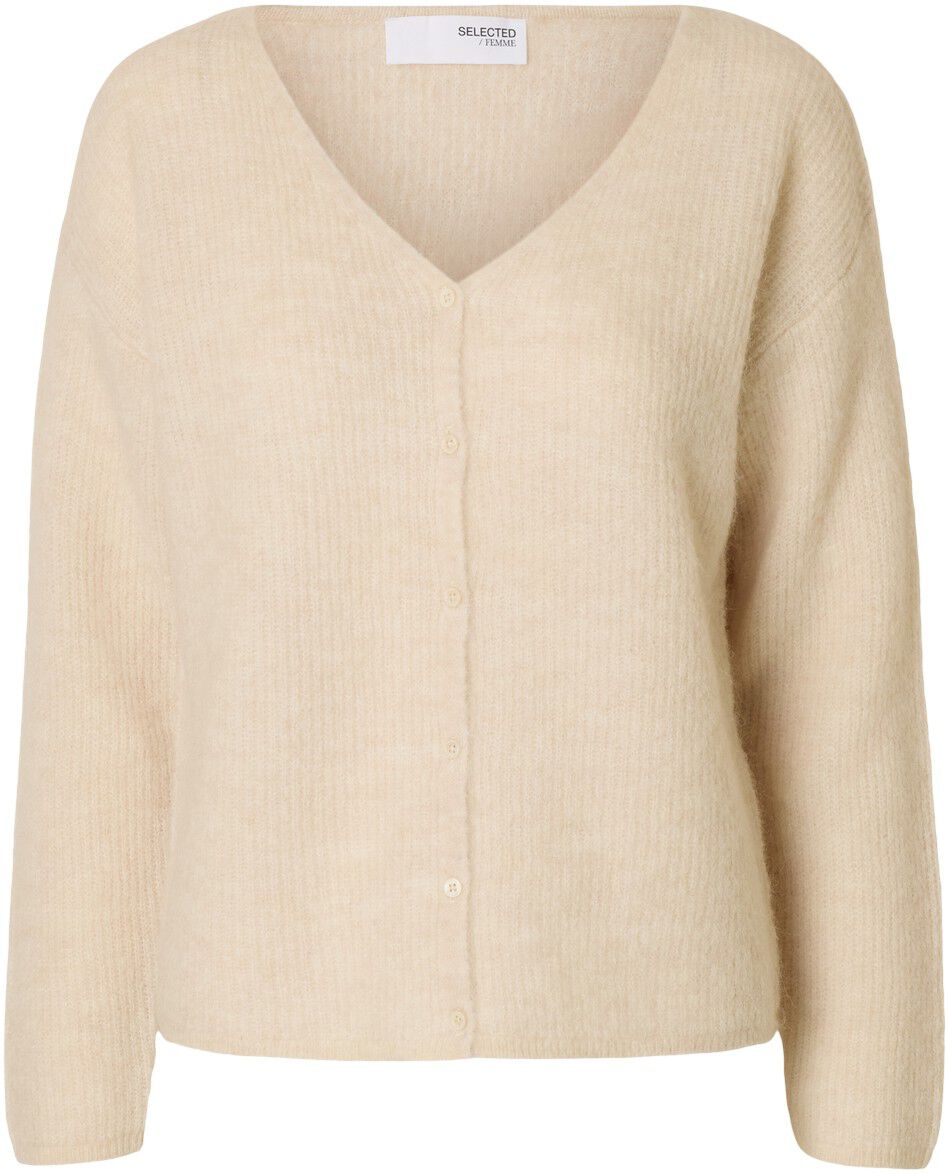 SLFSIA RAS LS KNIT V-NECK CARDIGAN