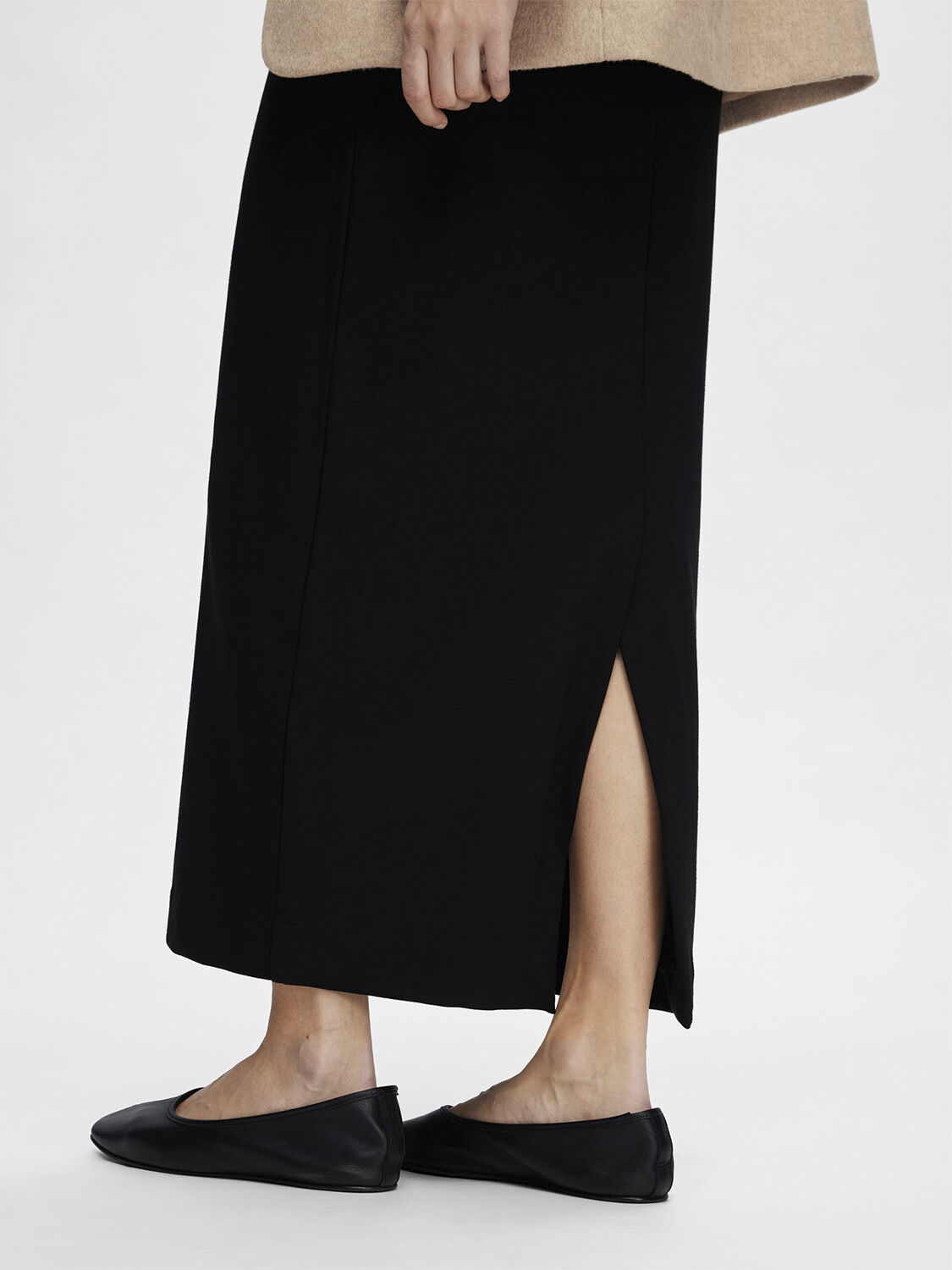 SLFSHELLY MW ANKLE SKIRT NOOS