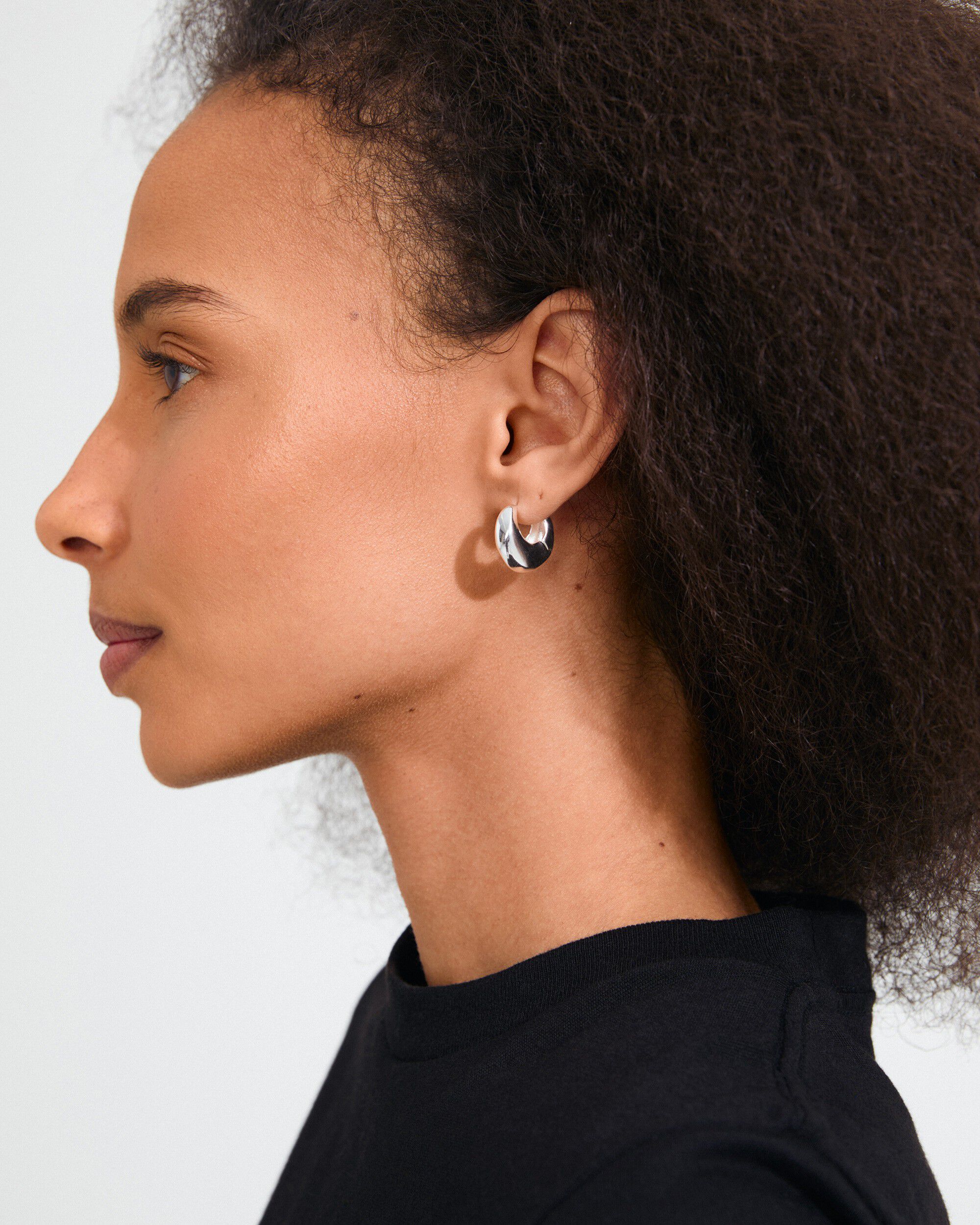 KAIROA earrings silver-plated