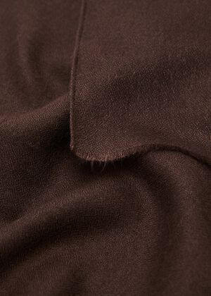 Frayed edge scarf