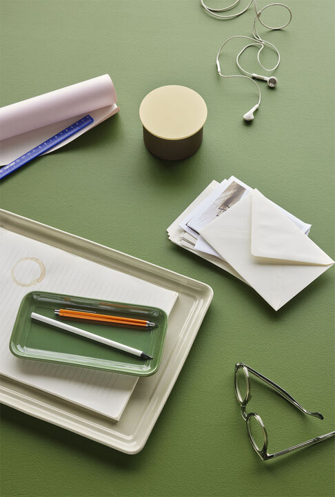 Amare Bakke Sand/Grøn sæt af 2