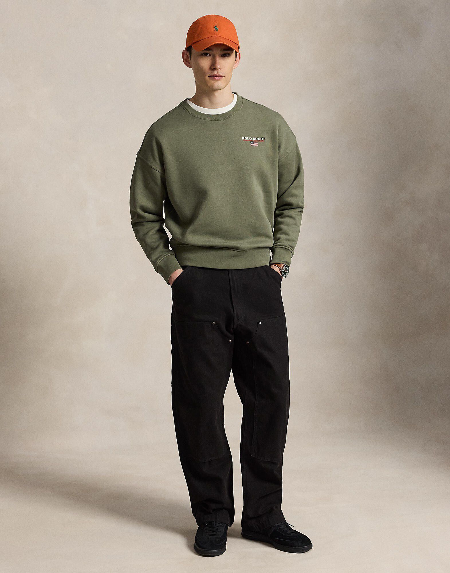 Relaxed Fit Polo Sport Fleece Sweatshirt