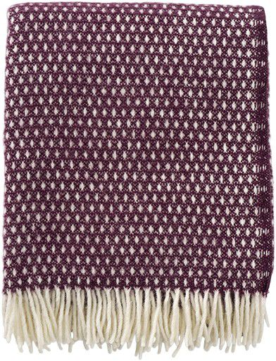 Uldplaid Dots port royal