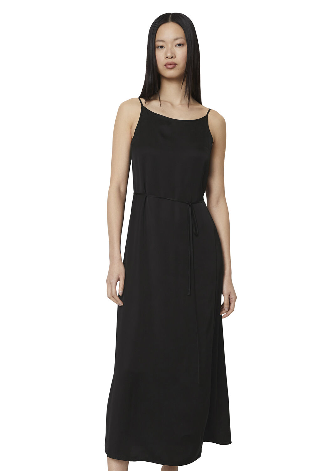 Dress, straps, slip optic, hidden w