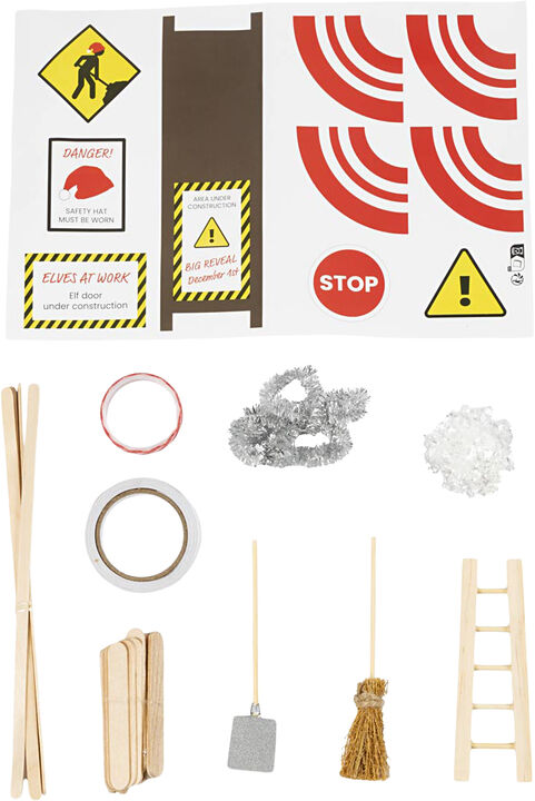 Mini DIY Kit Nissens Dør, Under konstruktion
