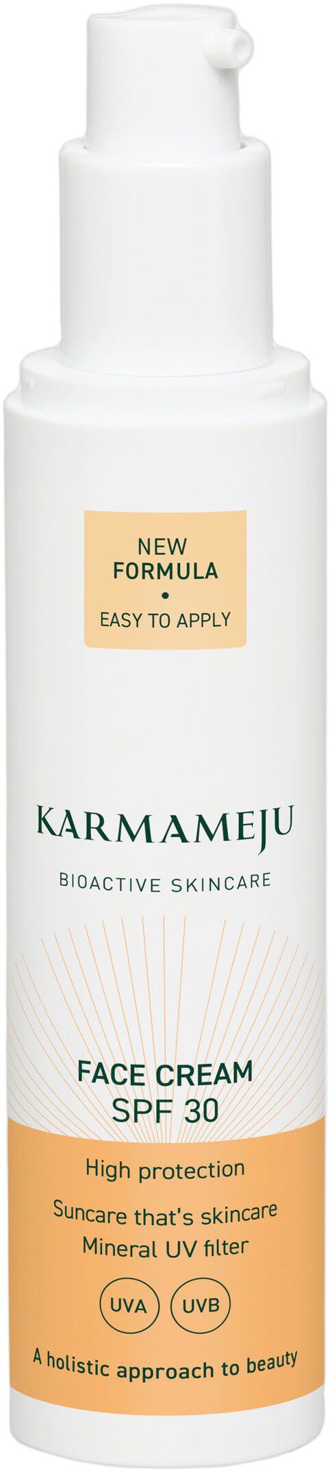 SUN Face Cream, SPF 30, 50 ml, zinc