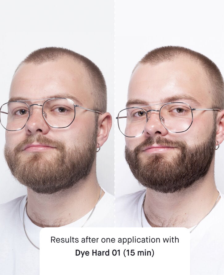 Dye Hard 01 - skægfarve light to medium