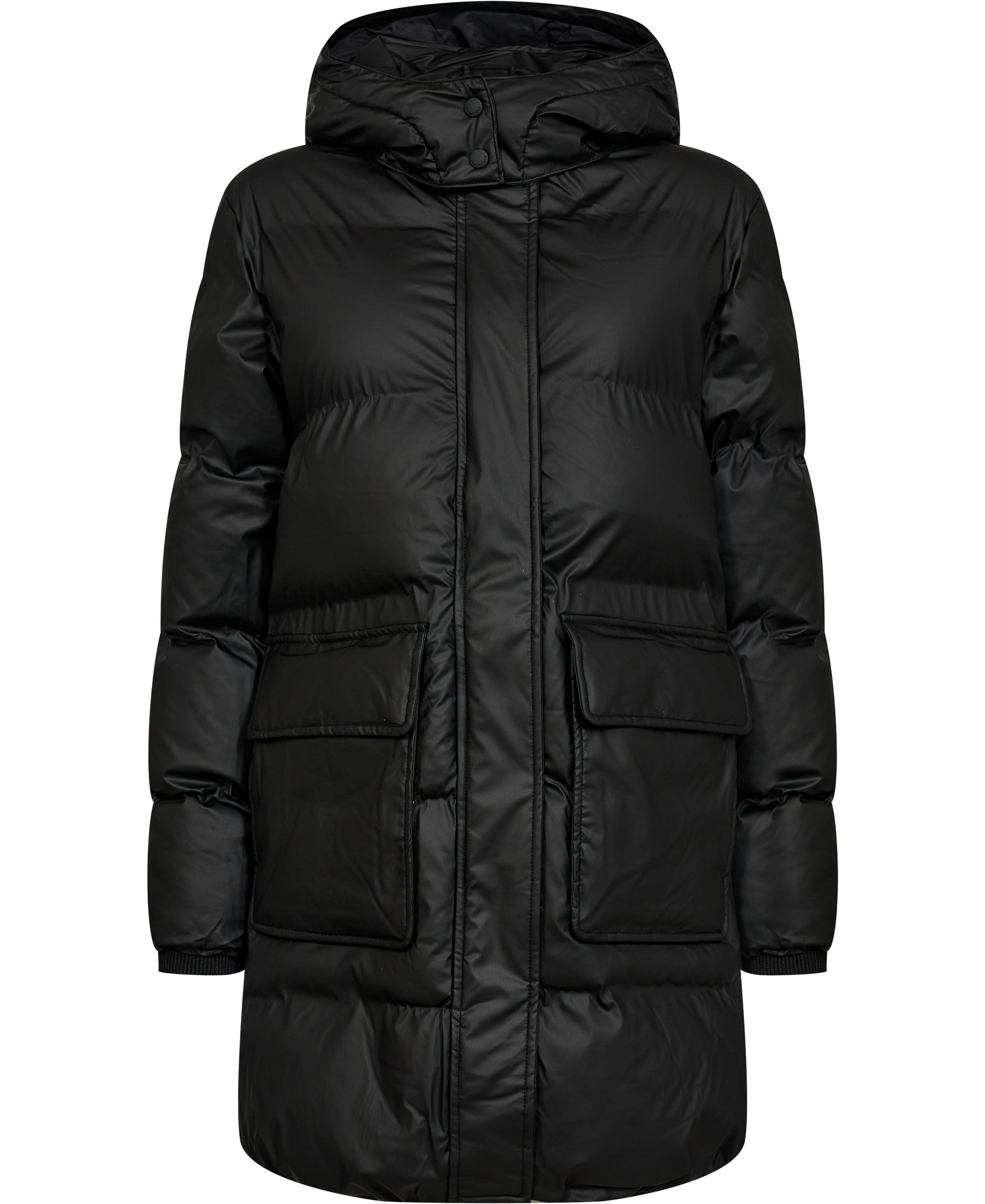 Regnt&aelig;t pufferjakke - s&oslash;jletryk: 5000 mm