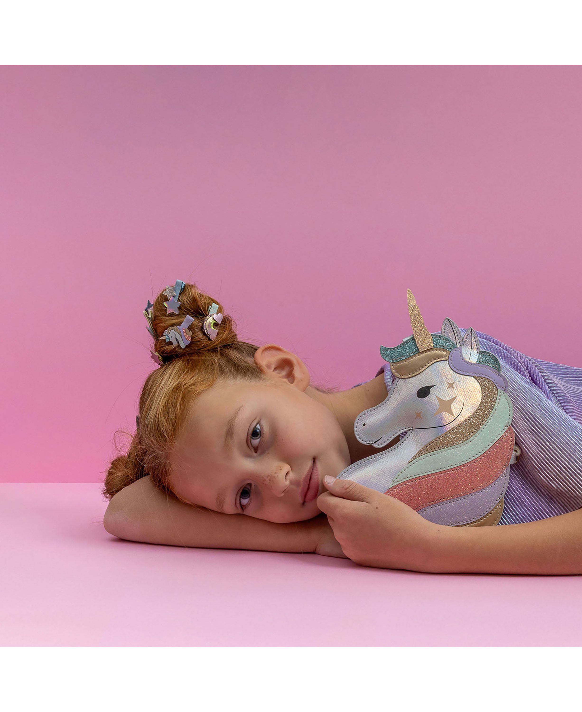 Mimi & Lula - 8 h&aring;rclips - Mini Dreamy My Little Unicorn