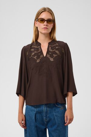 SLLantana Embroidery Blouse SS