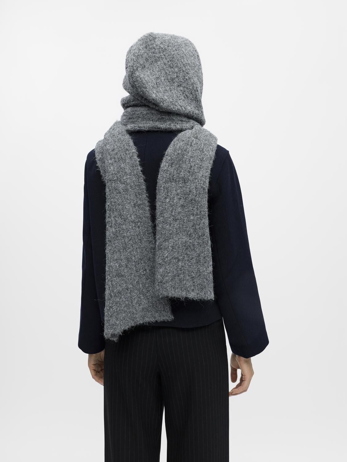 OBJMILU SCARF KNIT BALACLAVA 140