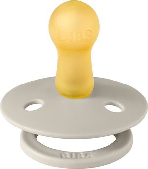 BIBS Pacifier Studio Colour Block Latex Size 2 Sand/Ivory