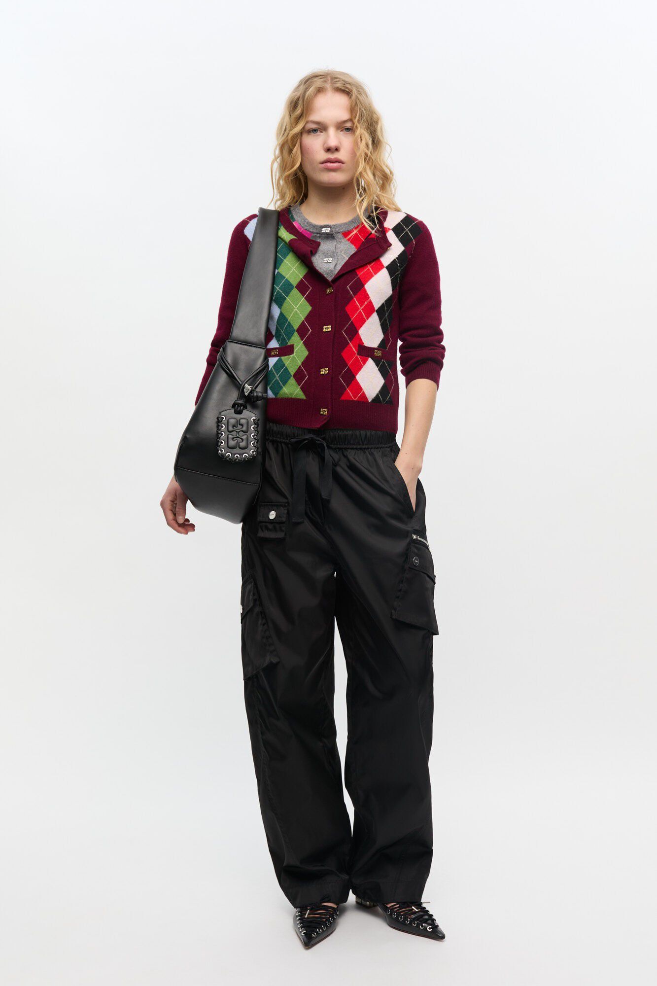 Cashmere Wool Mix Cardigan