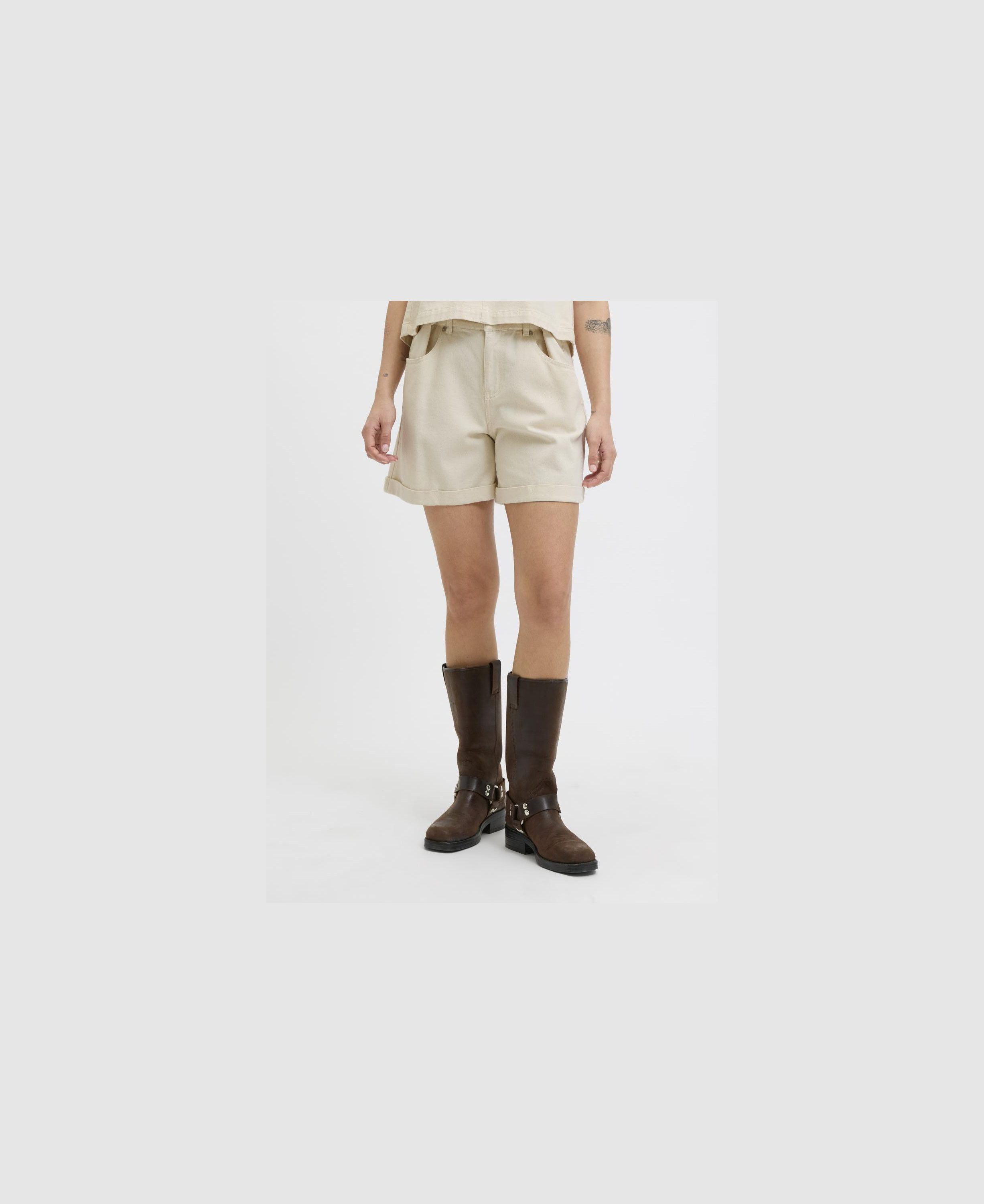 JXDORA NARA LOOSE HW DENIM SHORTS D