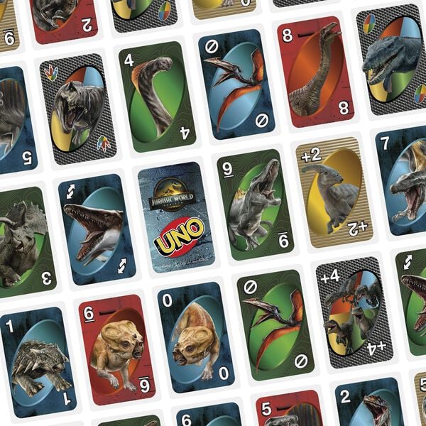 UNO Jurassic World Rebirt