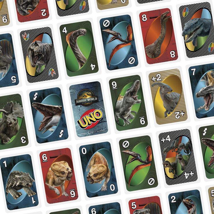 UNO Jurassic World Rebirt