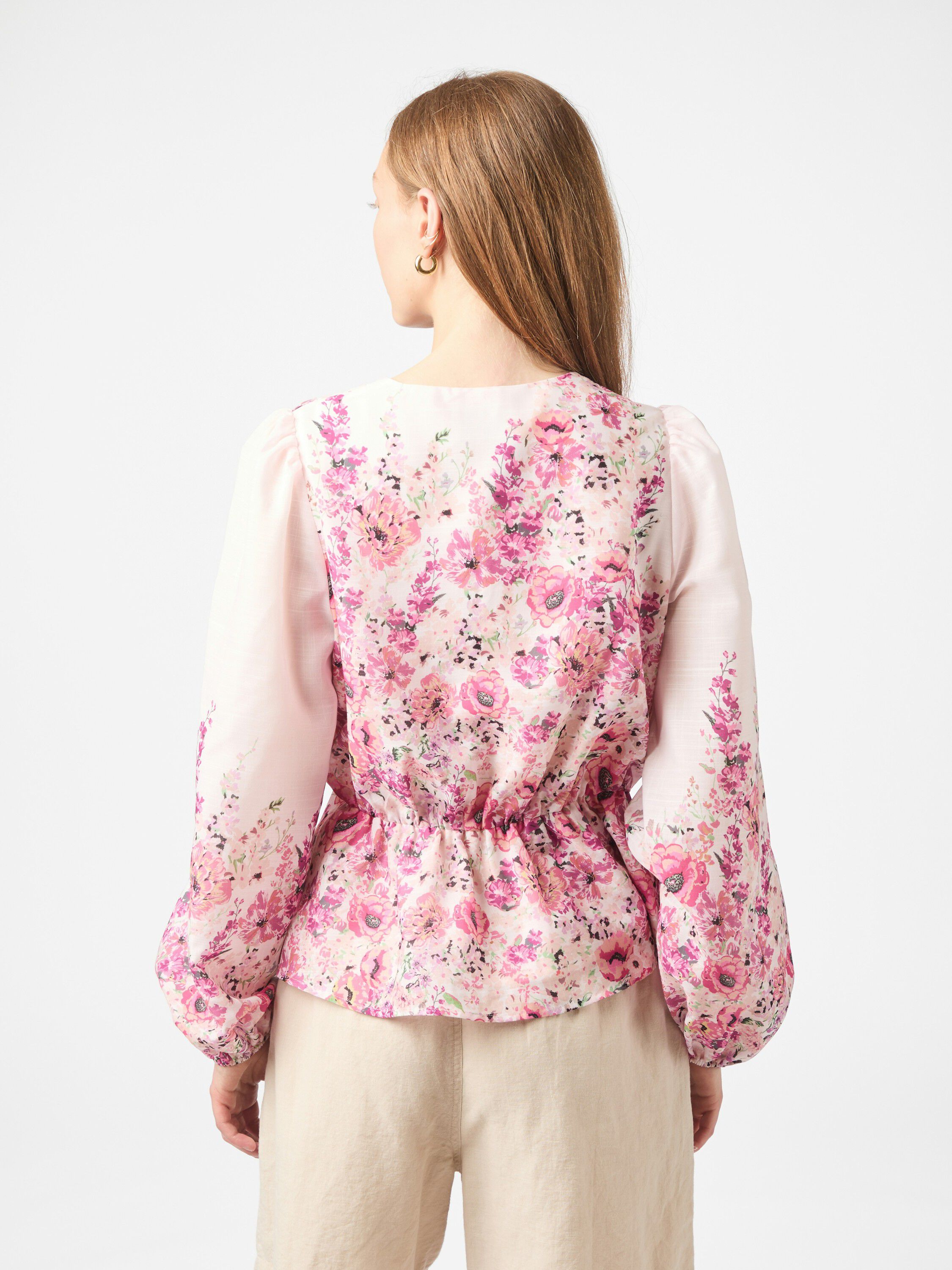 Fie Flower Print Blouse
