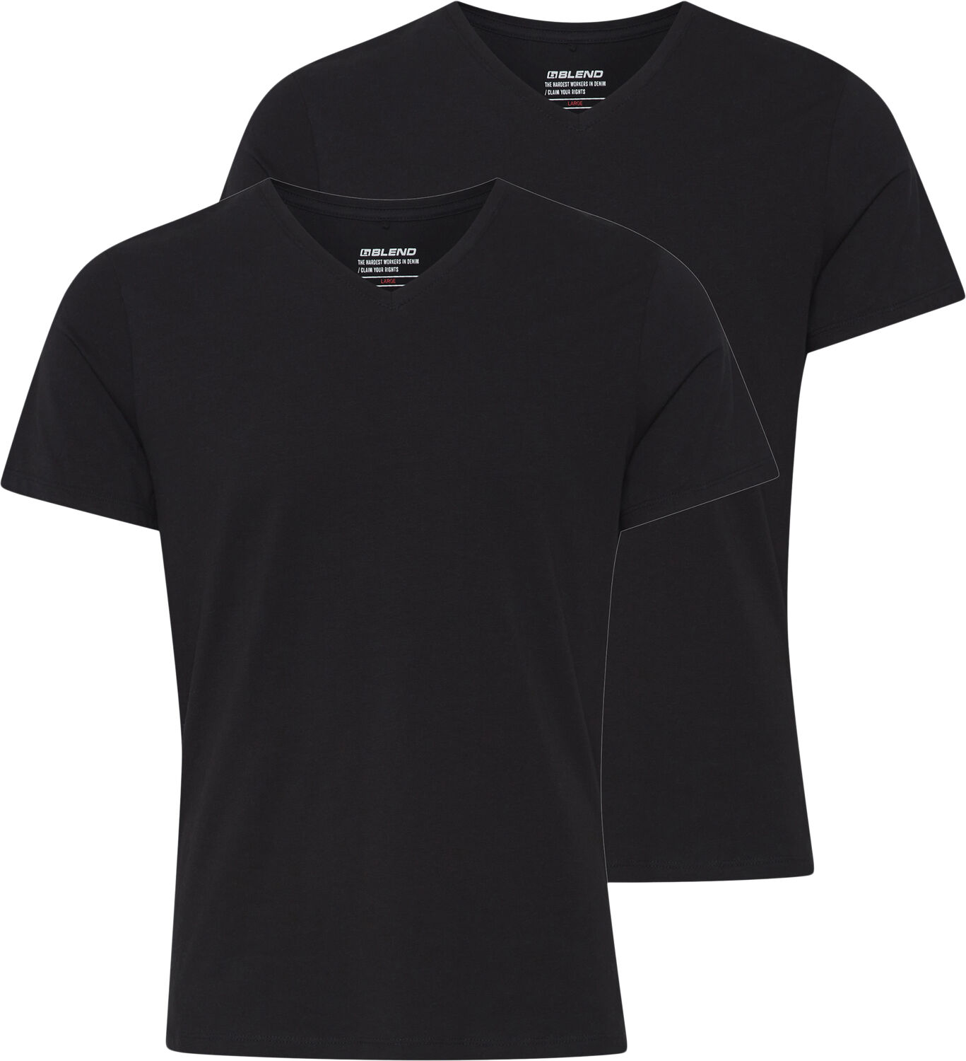 BHDinton V-neck tee 2-pack NOOS
