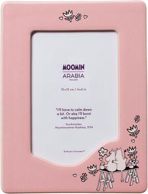 Moomin photo frame 100x150mm Love